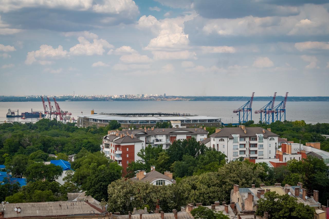 Flat with the sea view Apartman Odessza Kültér fotó